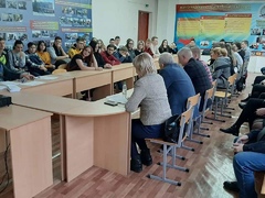 Встреча со студентами Волгоградского строительного техникума.
