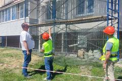 Депутаты проверили ход капитального ремонта фасадов в Кашире