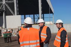 Министр ЖКХ Московской области ознакомился с деятельностью нижегородского предприятия по переработке отходов