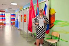 Наталья Абросимова: Сегодня я голосовала за дальнейшее развитие нашего города и региона
